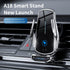 Wireless Car Charger Mount, 15W Fast Charging, Auto Clamping, Compatible with All Android, Blue