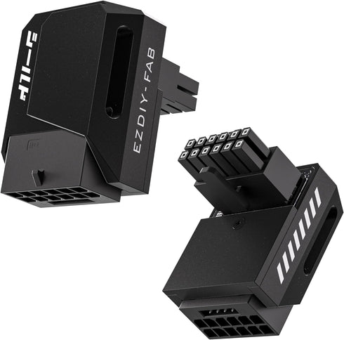 EZDIY-FAB PCIe 5.1 Adapter - 600W 12+4pin, 16pin 12VHPWR GPU Power Connector for RTX 3090Ti, 4070Ti