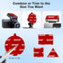 Pormkig 5pcs 70mm/ 2.76" Sticky Adhesive Pads for Car Phone Mount, Double-Sided Heavy Duty Sticker Gel Mounting Tapes