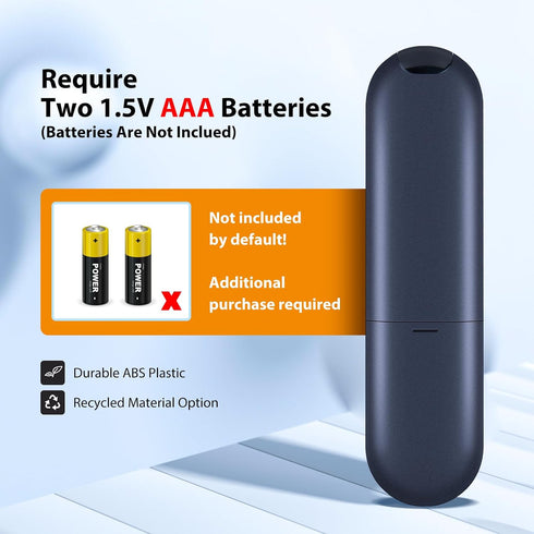 HZIME VP-1 New Replacement Remote Control Compatible for VOPLLS Smart Projector