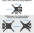 MOUNTUP Full Motion TV Wall Mount for Most 26-50 Inch TVs, Max VESA 300x300mm Wall Mount TV Bracket with Swivel Tilting