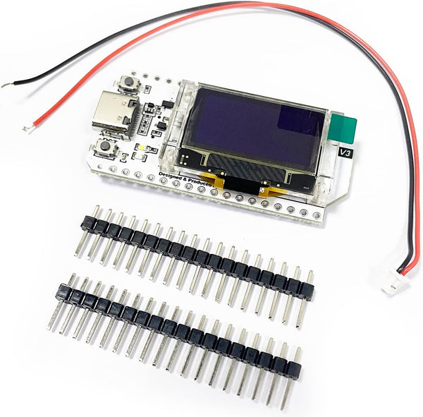 HiLetgo ESP32 OLED WiFi Kit V3 Type-C ESP-32 0.96 Inch Blue OLED Display