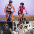 AMORNO Foldable Bluetooth Headphones, Wireless Neckband Sports Headset with Retractable Earbuds, Noise Cancelling, Black