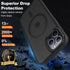 Vooii iPhone 12 Pro Max Case - Strong Magnetic, Slim Translucent Matte, Magsafe Compatible, with Screen & Camera
