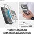 elago W5 Magnetic Wallet Card Holder for iPhone 15, 2-Cards Compatible with MagSafe, Scratch and Damage Protection