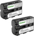 Kastar NP-FM500H Battery (2-Pack) for Sony DSLR Cameras A100 A200 A300 A350 A500 A550 A700 A850 A900