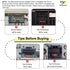 20-Pin AV6116Bi AV6117B BV9358B BV9386NV BV9973 BV9976 BV9978 Radio Wiring Harness Connector Compatible with Boss