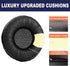Ear Cushions for Plantronics Headset Replacement, 50mm Ear Pads Compatible with Plantronics HW251N HW261N HW510 HW520