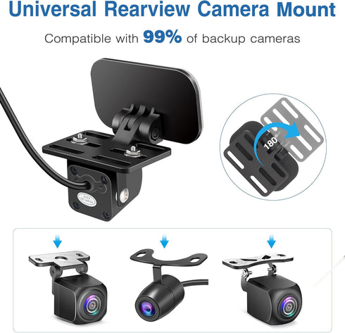 Gonifeto (2Pack), Carplay Mount Backup Camera Monitor Mount for Rohent, Baby Car Camera Holder, Car Play Screen Bracket