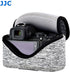 JJC Dark Gray Neoprene Pouch Case Bag for Nikon Z50 / Z FC, Water Resistant, 143x120x110mm, 16-50mm Lens Compatible