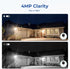 VSMAHOME 4MP 2.4g/5g 2PCS Indoor Cameras for Home Security Outdoor, Home Security Camera System, Camera