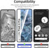 NEW'C [3 Pack Designed for Google Pixel 8 Pro Screen Protector Tempered Glass,Case Friendly Scratch-proof, Bubble Free, Ultra Resistant