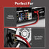 12/2 20 12V/24V 12AWG HiFind Gauge FT Red Black Hookup Electrical Wire Cable LED Strips Extension Cord DC, Flexible