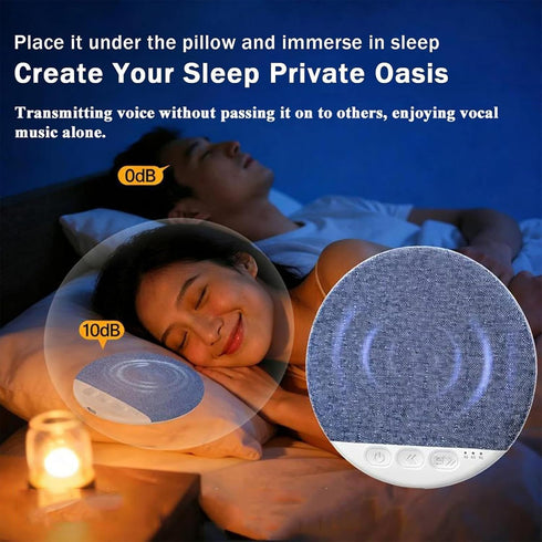 Generic 2026 New Under Pillow Speaker - Bluetooths Pillow Speaker for Sleeping, Mini Bone Conduction Bluetooths