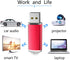 RAOYI 10PCS 2GB 2.0 USB Flash Drive USB Memory Stick Thumb Drive Pen Drive Jump Drive-Red