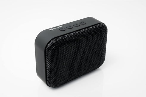 TELLUR Callisto Portable Bluetooth Speaker, Ultra Compact Fabric Design, FM Radio Speaker, Hands-Free, USB, MicroSD/TF.