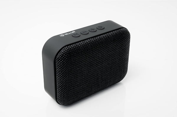 TELLUR Callisto Portable Bluetooth Speaker, Ultra Compact Fabric Design, FM Radio Speaker, Hands-Free, USB, MicroSD/TF.