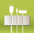 UTW-CS05-BG Mini Mountable Cable Station Organizer, Writable Beige | 2pc Pack