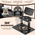 360 1/4" 22 Lbs Foldable Projector Stand, Rotatable Projector Mount Stand with Screw, Load Capacity and Carbon Steel