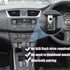 USB to Bluetooth Car Kit, Wireless Audio Adapter for Home, Car Stereo Sound System with 3.5mm Cable (H222 Grey)