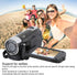 JAOCDOEN 4K 48MP 2.7in 16x Vlogging Camera DV Camera TFT Rotatable Screen Digital Zoom Video Camera with USB Cable