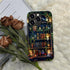 DAIZAG 14 14 Compatible with iPhone Pro Max Case,Book Lover Bookshelf Full Pattern Plastic Soft TPU Anti-Drop,Double