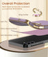 Dretal Galaxy A15 5G Case - Slim TPU, Screen Protector, 360° Rotatable Ring Holder, Magnetic Kickstand, Gold Edge