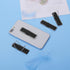 Cobee Finger Strap Phone Holder, 4 Pcs Elastic Kickstand for Mobile Phone, Anti-slip Braided Holder Band for Smartphones