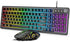 Trueque Gaming Keyboard and Mouse Combo - RGB Backlit 14 Lighting Effects, USB