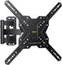 TV Wall Mount for 26-60 inch Flat/Curved TVs up to 77lbs, Full Motion Bracket with Articulating Arm Swivel