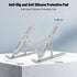 Laptop Stand, 7 Angles Adjustable Holder Riser for 10-18” Laptops, Aluminum Ergonomic Portable Desktop Holder