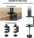SmallRig Camera Desk Mount Table Stand, Adjustable Light Stand 15"-35", Tabletop C Clamp for DSLR, Live Streaming