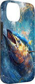 Tuna Angler Fish Outdoors Deep Sea Game Fishing 14 Case for iPhone