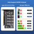 pcie4.0 x16 to m.2 m-Key nvme x 4 ssd Expansion Card with Heatsink, Supports 4 NVMe M.2 2280