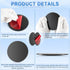 LivTee 3PCS 3.15" Car Dashboard Pad for Suction Cup Phone Mounts & GPS Suction Mounts, Backed with Strong Adhesive pad