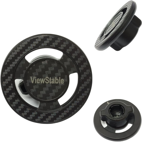 YKI 17mm Magnetic Phone Mount Adapter Compatible with Mag Safe, ViewStable Magnetic Car