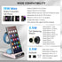 Wireless Charger for Samsung Galaxy S24 Ultra, Charging Station for Galaxy S23/S22/S21/Z Flip5/Note20, Watch Charger