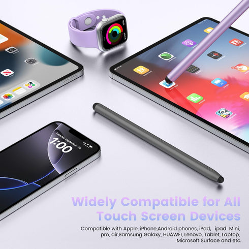STYLUSLINK 2-in-1 Stylus Pen for Touchscreen, Universal Stylus Pens High Sensitivity and Precision, Magnetic Stylus Pen