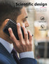 OCASE Black Phone X Wallet Case - Leather Flip Wallet with Card Slot, Kickstand & Wireless Charging for Phone 10