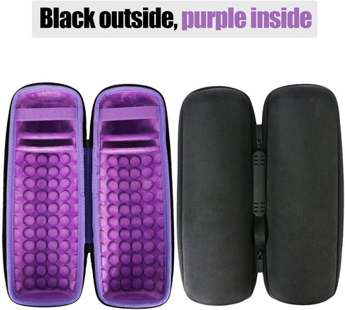 co2CREA Hard Travel Case Replacement for Ultimate Ears UE MEGABOOM 4 MEGABOOM 3 Portable Bluetooth Wireless Speaker (Ultraviolet Purple case for Speaker and Charging Dock)