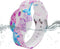 Waterproof AirTag Bracelet for Kids, Adjustable Soft Silicone Hidden Holder Case Compatible with Apple Airtag