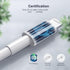 USB C Charger for iPhone, Fast Charging 20W Type C Wall Charger Block with 10FT USB C to Lightning Cable Compatible