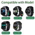 IDW17, IDW21, IDW23, IDW25, IDW26 Smart Watch Charger, Magnetic USB Replacement Charging Cable Compatible with Faweio IDW26 1.83 Inches Smart Watch, TOOBUR IDW17, IDW23, KEEPONFIT IDW21, WNH IDW25