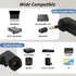 YARCHONN 90 3.5mm 4pcs Mini Toslink Adapter Digital Fiber Optical Audio Female to Degree Jack Mini Toslink Right Angle