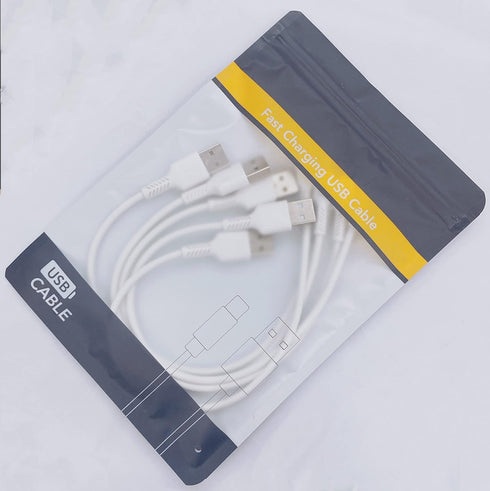 Short Micro USB Cable 1ft, 5 Pack Android Micro USB Standard 2.0 Charger Cord for Samsung Galaxy S7/J7, HTC, LG, Kindle
