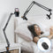 LILANZo Phone Holder for Bed Desk, Overhead Phone Mount with Wireless Remote, Flexible