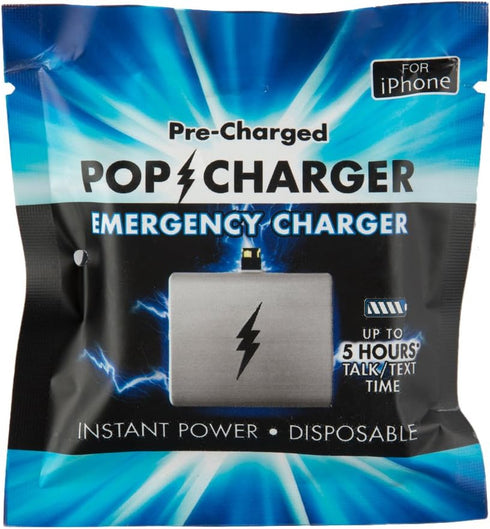Zorbitz Pop Charger One Time Use Phone Charger 1 pk