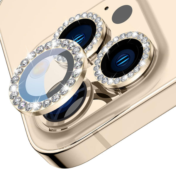 Tensea Camera Lens Protector for iPhone 13 Pro/iPhone 13 Pro Max - Bling Protection Tempered Glass Screen Protector