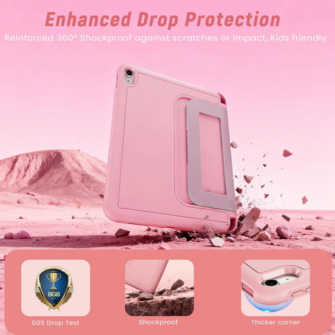 INFILAND A16 11 Inch 2025 (11th 10th (10.9 Inch 2022), Kids Case for iPad Gen), iPad Generation Durable Soft Shockproof