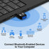 ANDHOT 6.0 11/10/8.1/7 USB Bluetooth Adapter for PC, Plug and Play EDR&BLE Bluetooth Adapter Blue Tooth Dongle Receiver